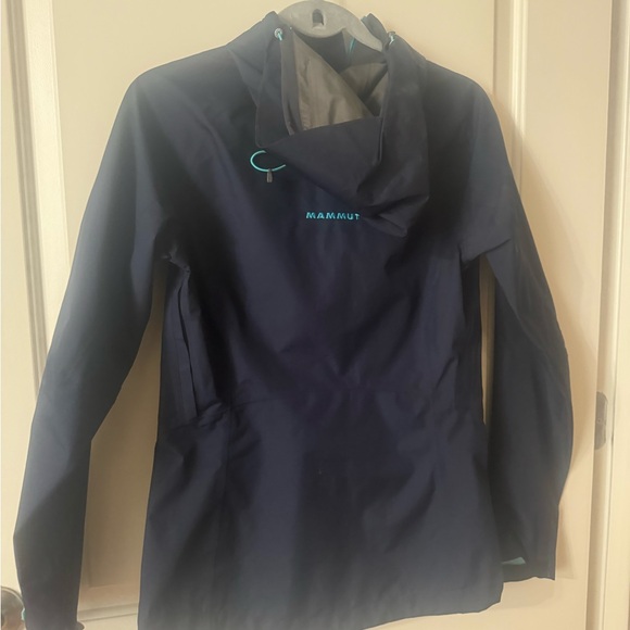 Blue Mammut Rain jacket, size: XS - Picture 2 of 4